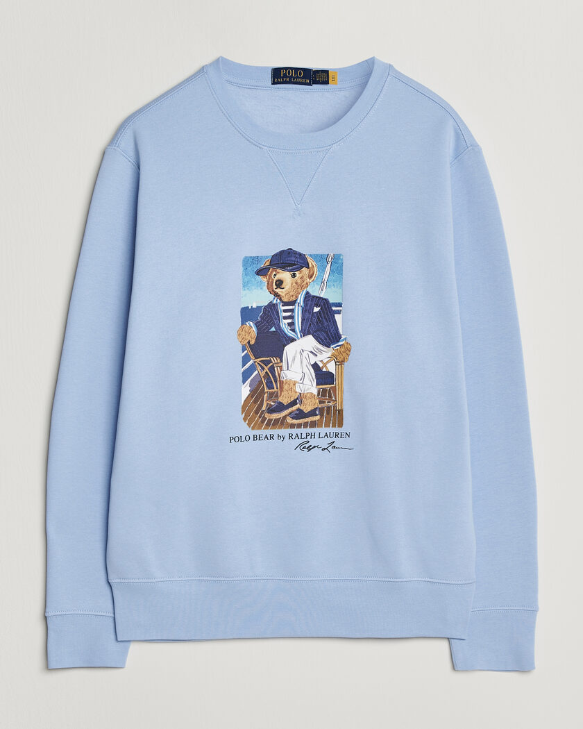 Polo Ralph Lauren Newport Bear Sweatshirt Office Blue – Blauw