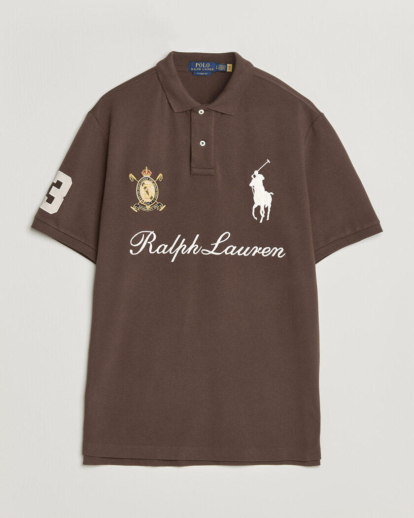 Polo Ralph Lauren Classic Fit Team Polo Nutmeg Brown – Bruin