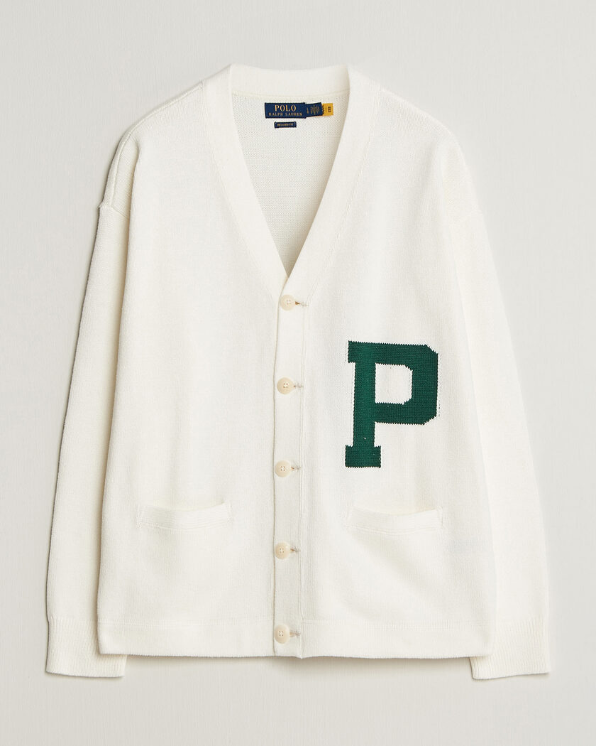 Polo Ralph Lauren P Cardigan Cream Combo – Wit
