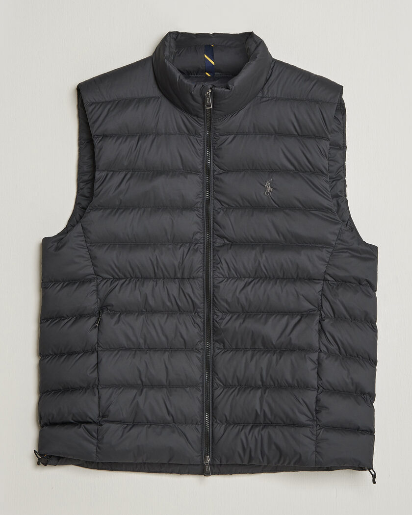 Polo Ralph Lauren Quilted Matt Vest Polo Black - Maat: S - Kleur: Zwart