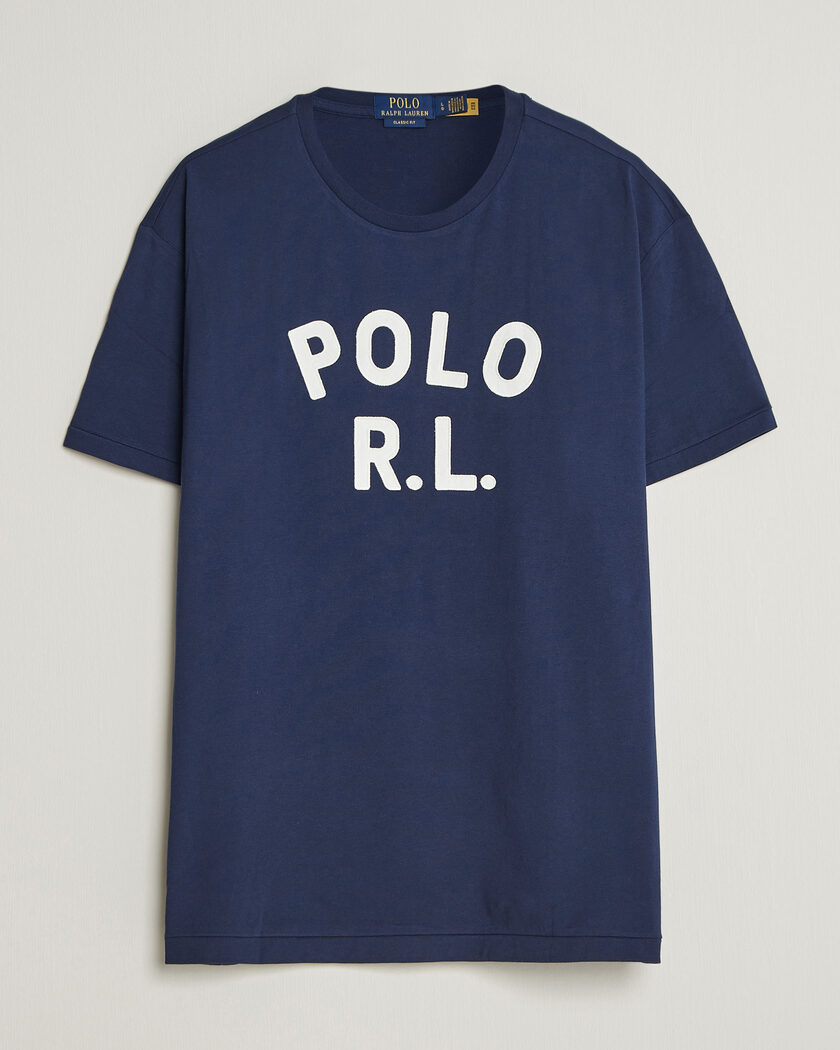 Polo Ralph Lauren Polo RL Tee Newport Navy – Blauw