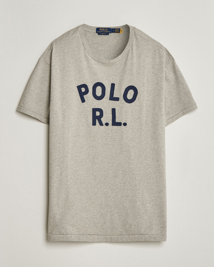 Polo Ralph Lauren Polo RL Tee Dark Sport Heather – Grijs