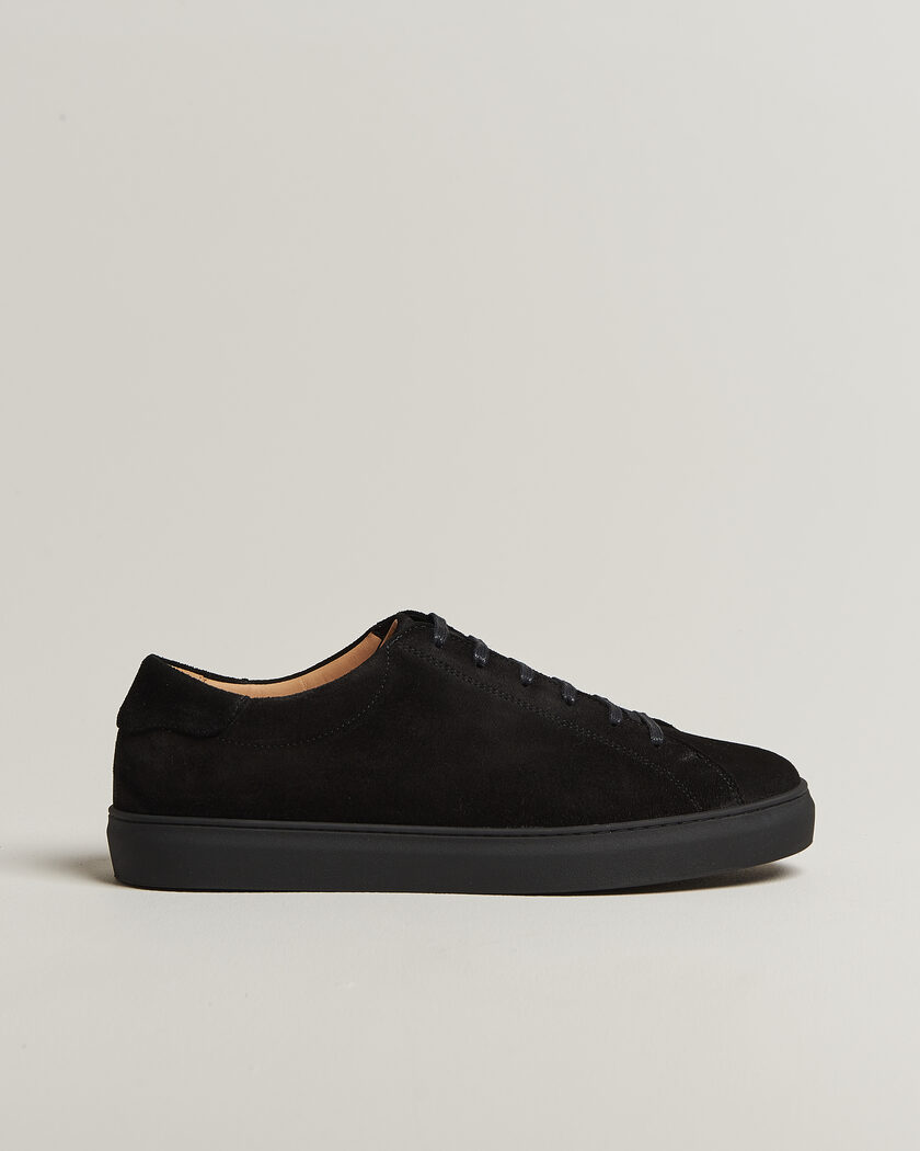 Myrqvist Oaxen Monochrome III Sneakers Black Suede – Zwart