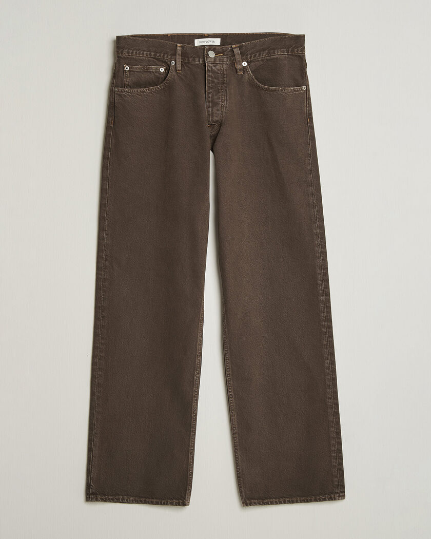 Sunflower Loose Jeans Vintage Brown – Bruin