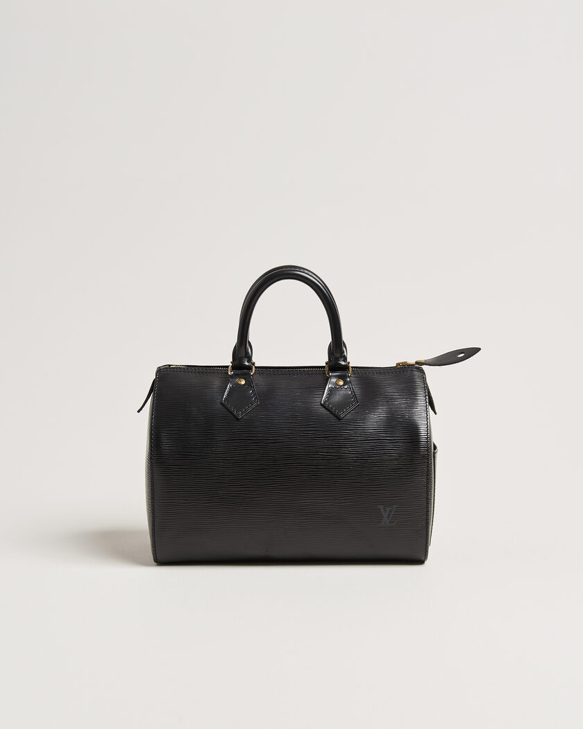 Louis Vuitton Pre-Owned Speedy Epi Leather 25 Black – Zwart