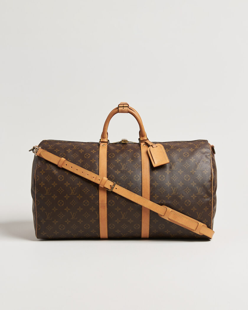 Louis Vuitton Pre-Owned Keepall Bandouliére 55 Monogram – Bruin