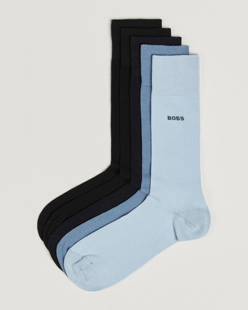 BOSS BLACK 5-Pack RS Uni Socks Multi – Meerkleurig