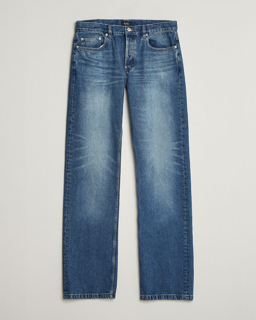 A.P.C. Rescue Jeans Washed Indigo – Blauw