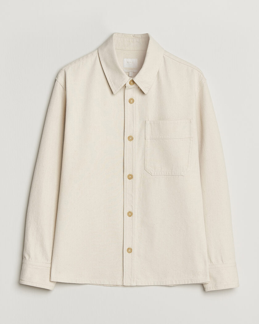 A.P.C. Basile Overshirt Off White – Wit
