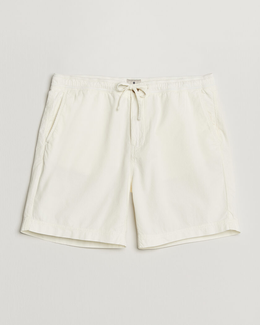 Morris Fenix Summer Cord Shorts Off White – Wit