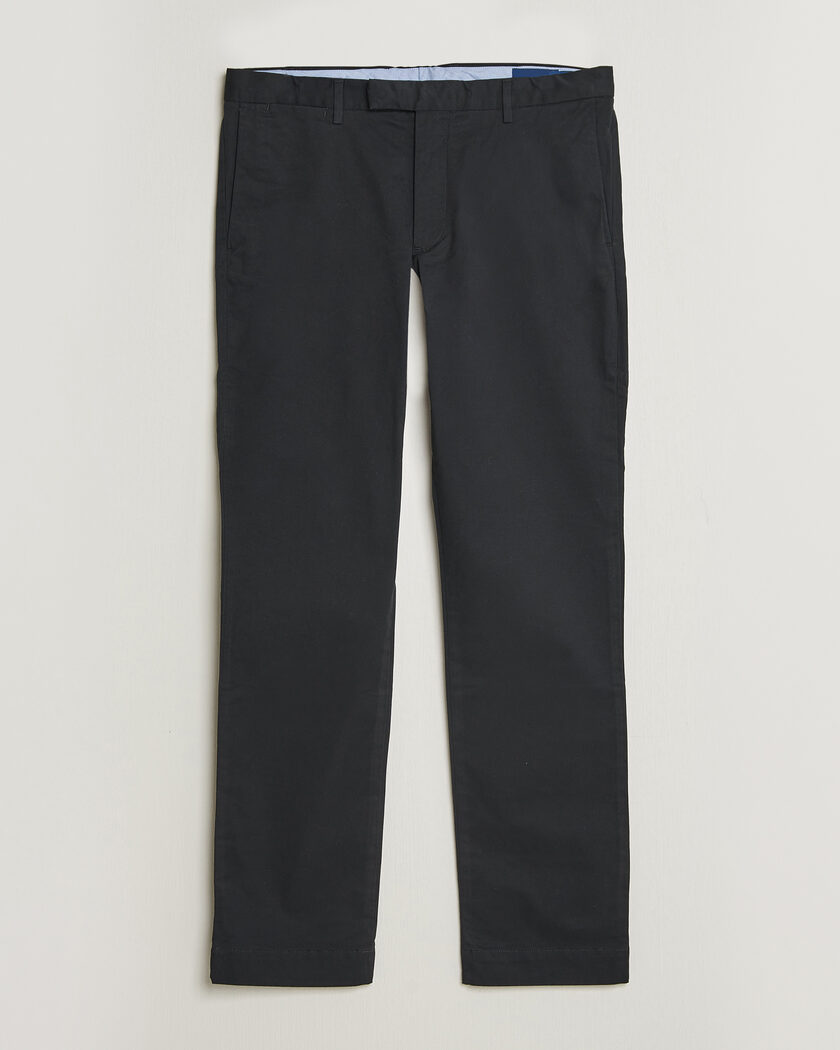 Polo Ralph Lauren Greenwich Slim Fit Stretch Chinos Black – Zwart