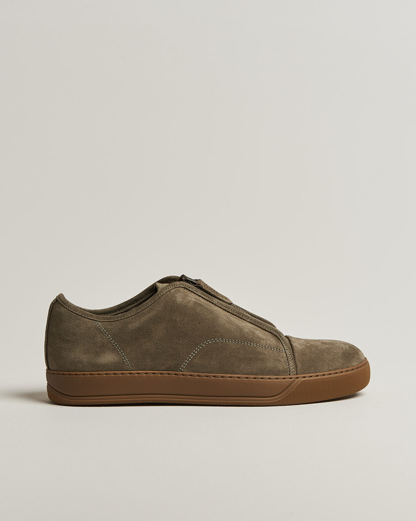 Lanvin DBB1 Zip Sneakers Khaki – Groen
