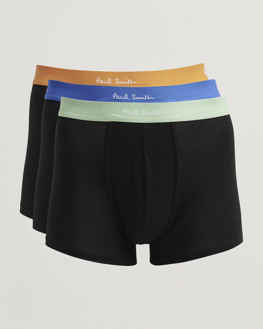 Paul Smith 3-Pack Trunk Black – Zwart