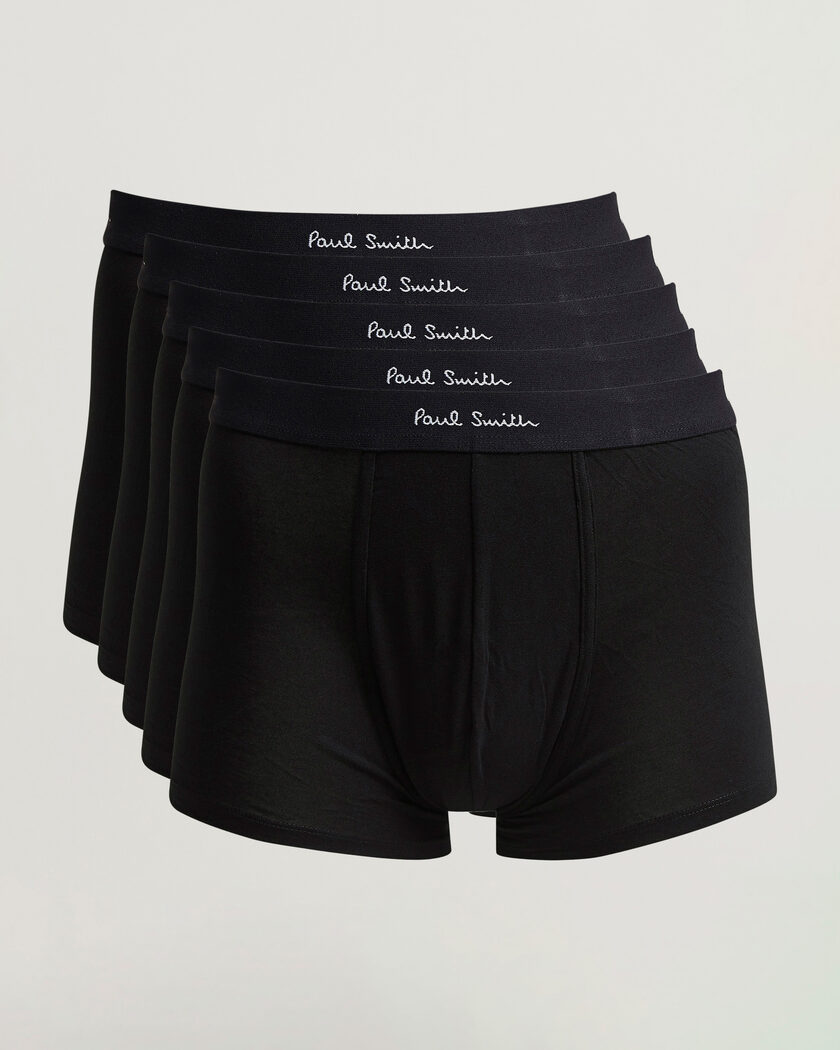 Paul Smith 5-Pack Trunk Black – Zwart