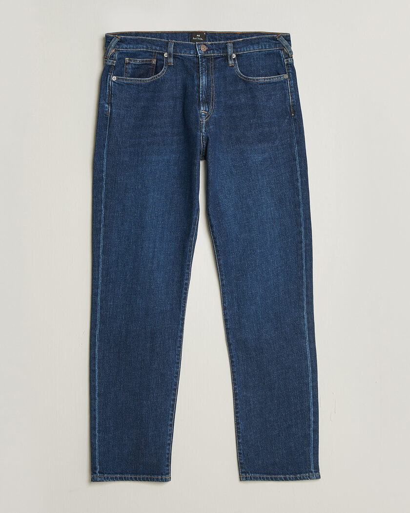 PS Paul Smith Relaxed Tapered Fit Jeans Dark Blue – Blauw