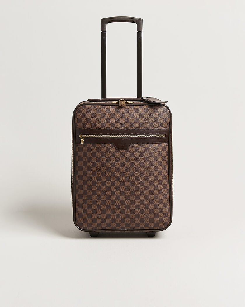 Louis Vuitton Pre-Owned Pegase 45 Trolley Case Damier Ebene – Bruin