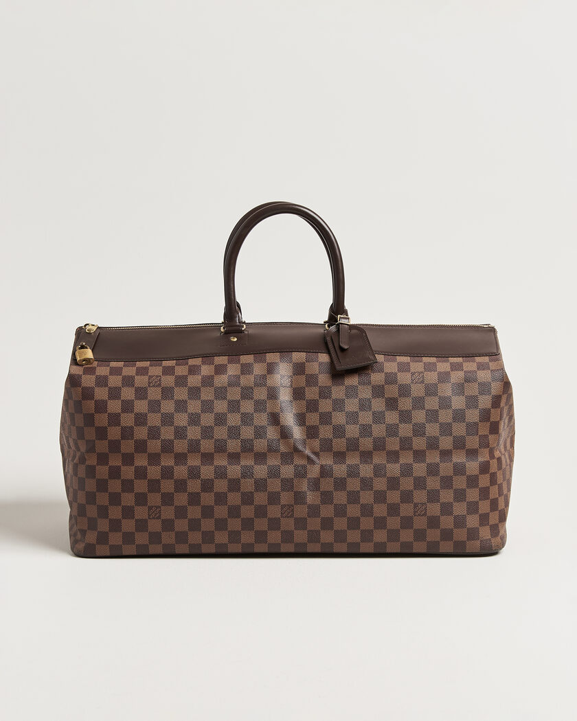 Louis Vuitton Pre-Owned Greenwich GM Travel Bag Damier Ebene – Bruin