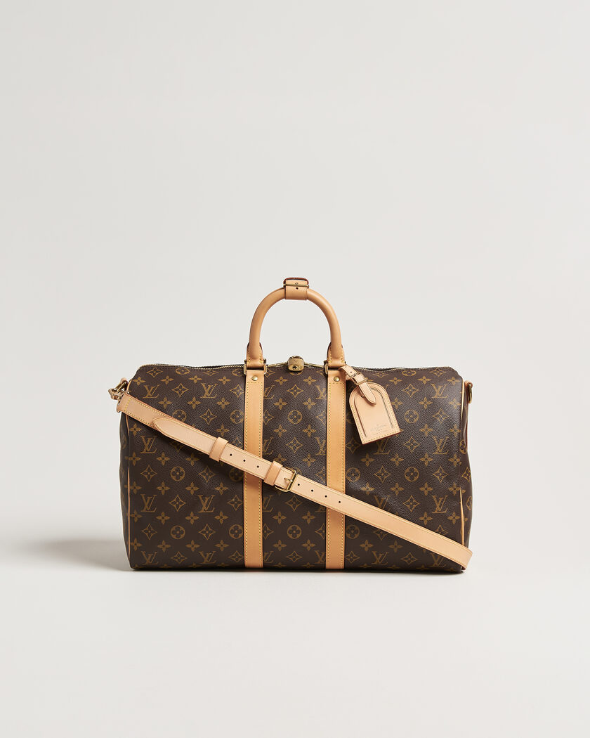 Louis Vuitton Pre-Owned Keepall 45 Bandouliére Monogram – Bruin