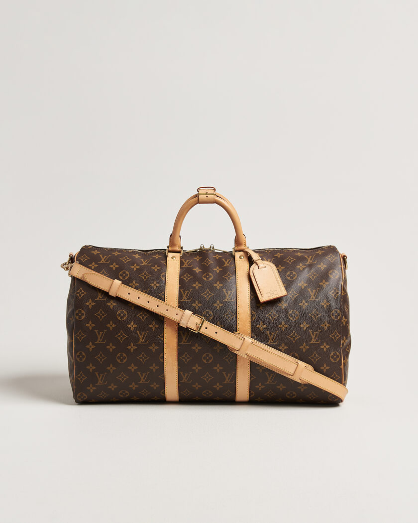 Louis Vuitton Pre-Owned Keepall 50 Bandouliére Monogram – Bruin