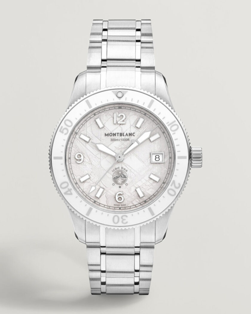 Montblanc Iced Sea Automatic Date 0 Oxygen White – Wit