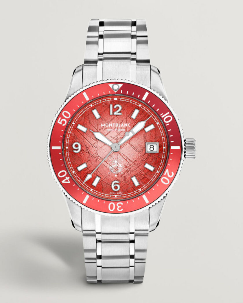 Montblanc Iced Sea Automatic Date 0 Oxygen Limited Red – Rood