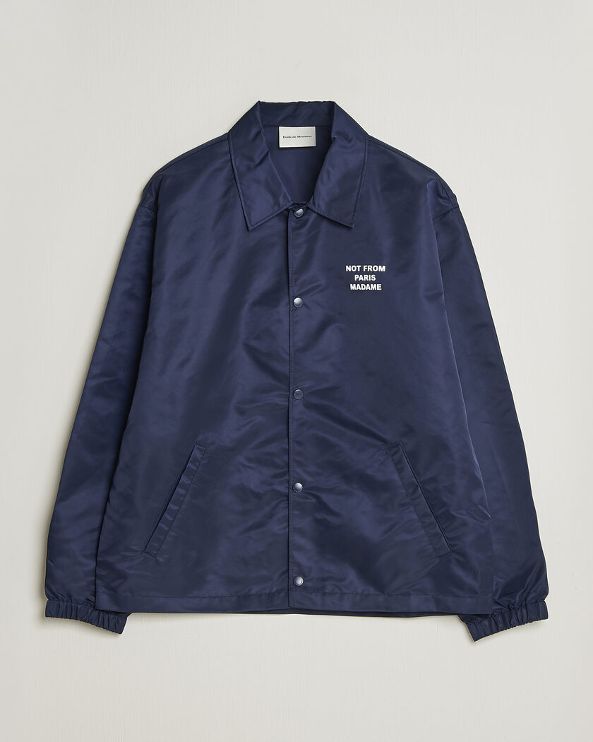 FRED PERRY ネイビー ジャンパー UK 10 Fred Perry Brentham Jacket Navy | Man - CareOfCarl.nl