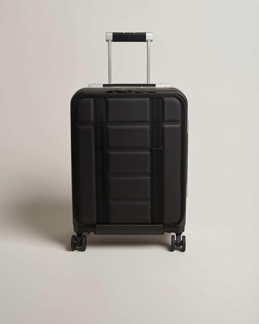 DB Ramverk Pro Front-Access Carry On Silver/Black – Zwart