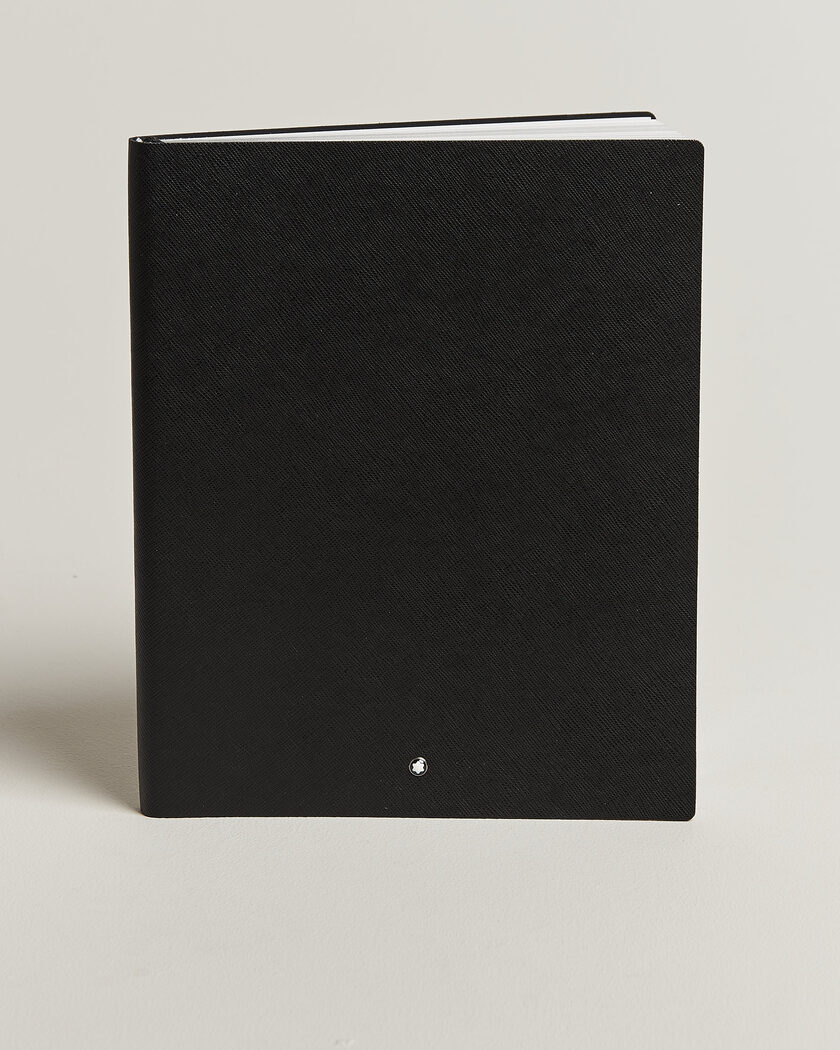 Montblanc Notebook Large, Saffiano Leather, Lined Black – Zwart