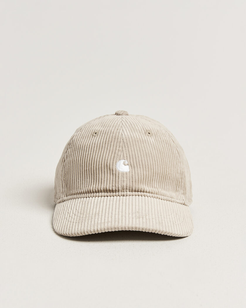 Carhartt WIP Harlem Cord Cap Wall – Wit