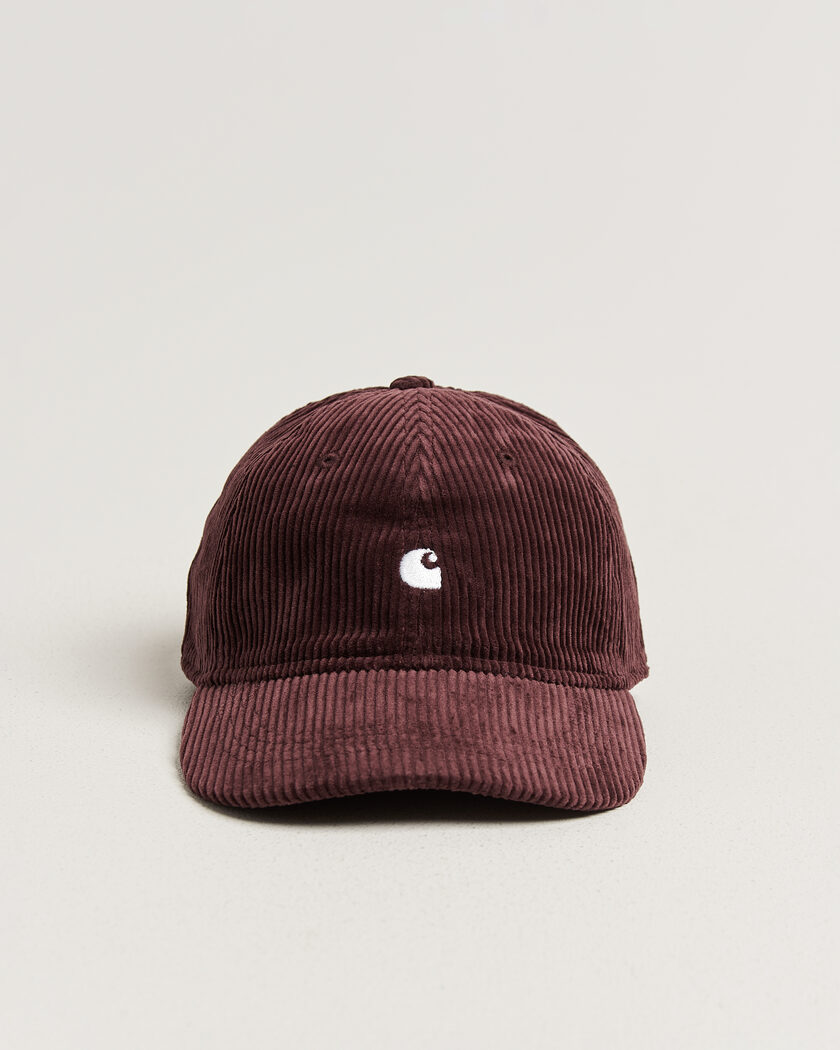 Carhartt WIP Harlem Cord Cap Amarone – Rood