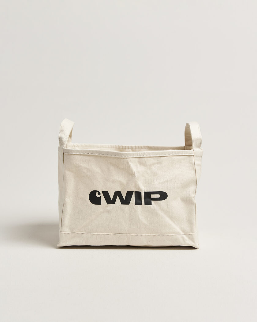 Carhartt WIP Whip Magazine Canvas Basket Natural – Wit
