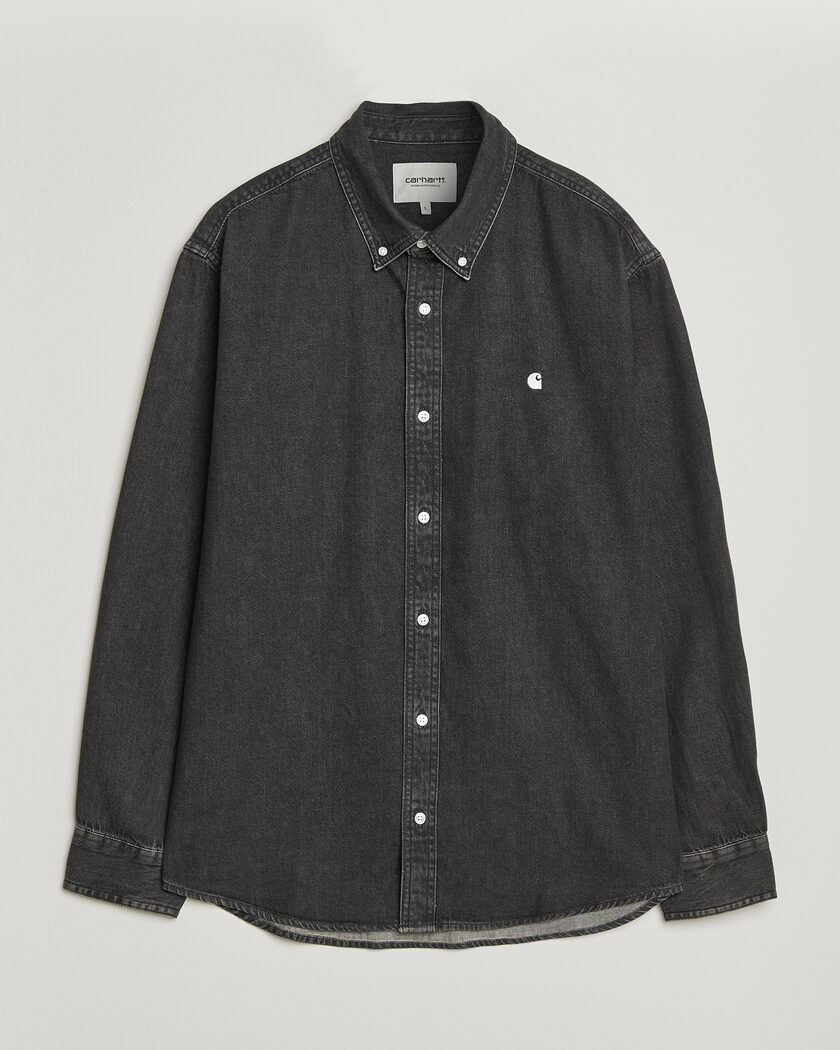 Carhartt WIP Lucas Denim Shirt Black – Zwart