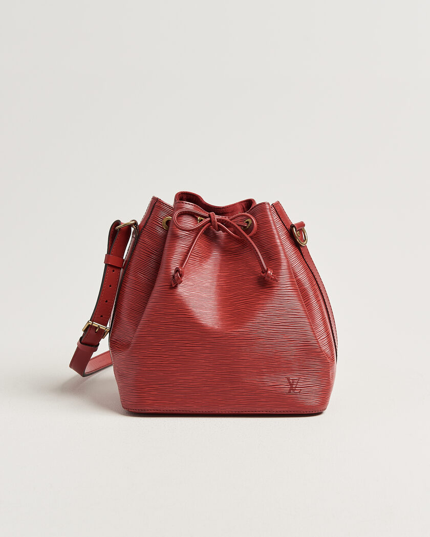 Louis Vuitton Pre-Owned Petit Noé Epi Leather Red – Rood