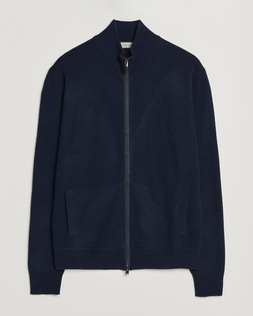 Moncler Hybrid Zip Cardigan Black | Man - CareOfCarl.nl
