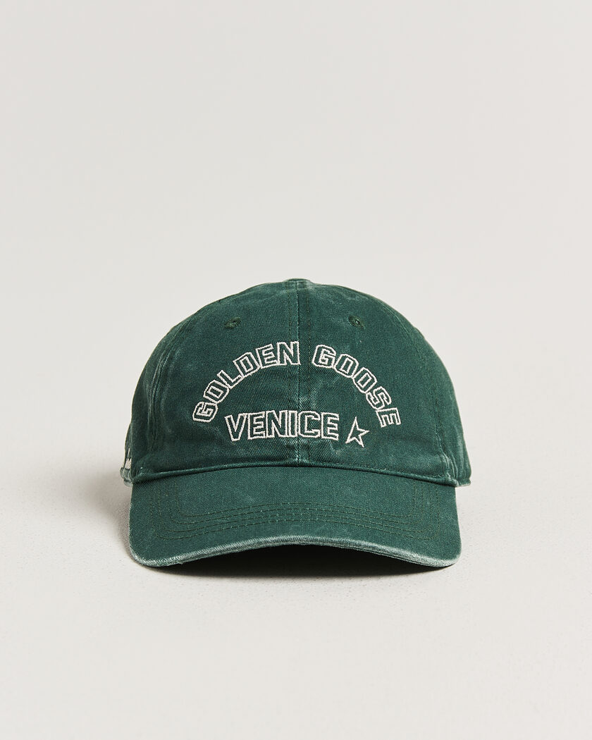 Golden Goose Journey Baseball Cap Pineneedle – Groen