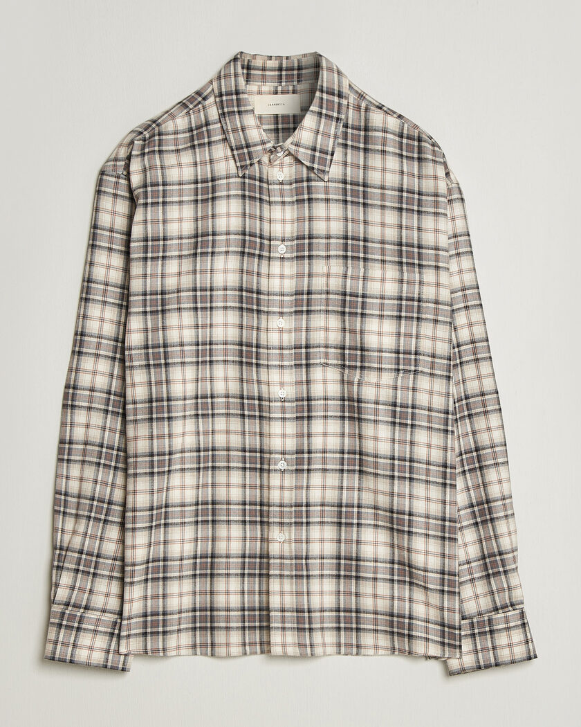 Jeanerica Byron Checked Flannel Shirt Brown – Bruin