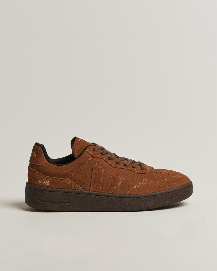 Veja V-90 Suede Sneaker Full Cognac/Eagle – Bruin