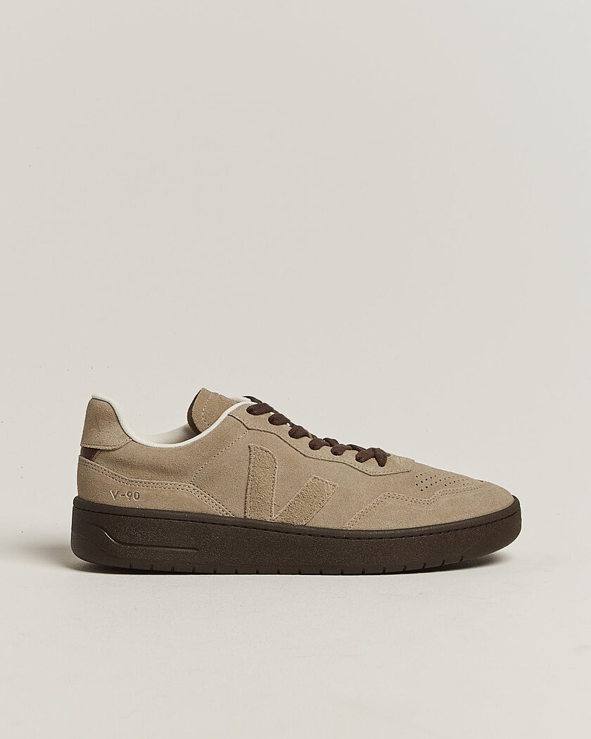 極美品 Quilp OXFORD PLANE GOLDENTAN SUEDE Zegna Triple Stitch Sneakers Full Beige Suede | Man - CareOfCarl.nl