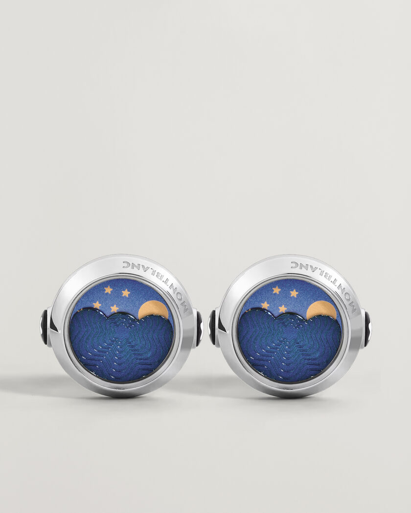 Montblanc Cufflinks Moonphase Movement – Zilver