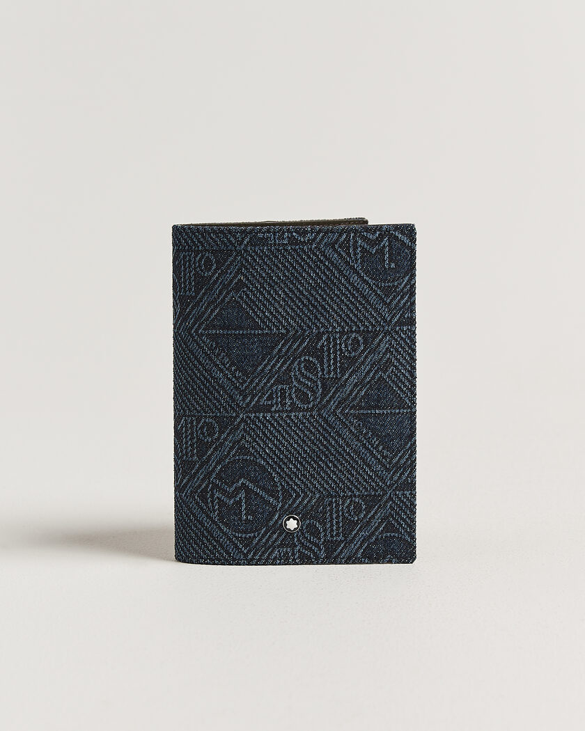 Montblanc Passport Holder 4810 Denim – Blauw