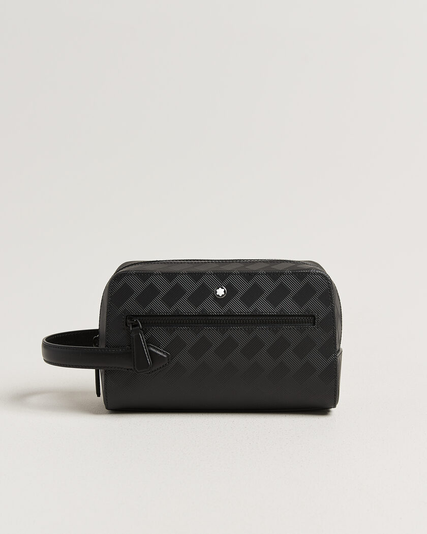 Montblanc Toiletry Clutch Extreme Leather Black – Zwart