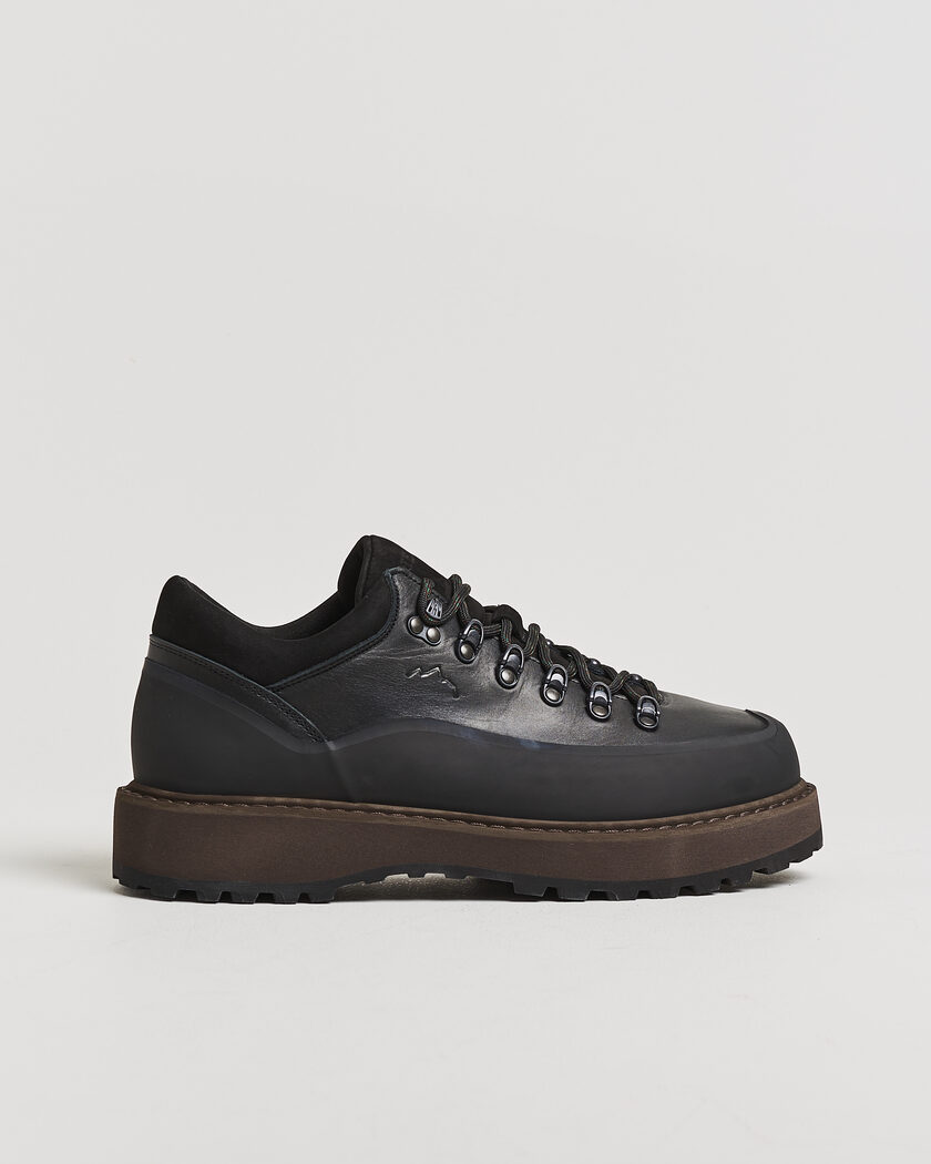 Diemme Cornaro Gomma Low Boot Black Calf – Zwart