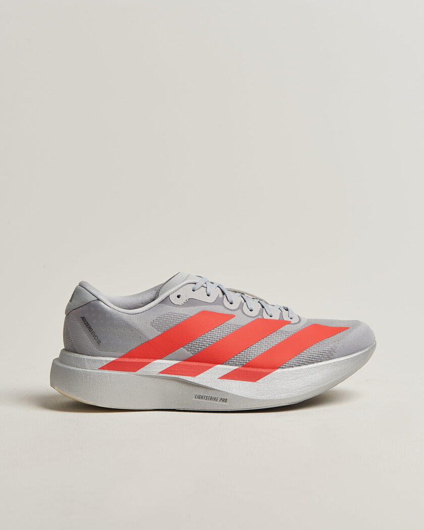 adidas Performance Adizero Evo SL Silver/Red – Grijs