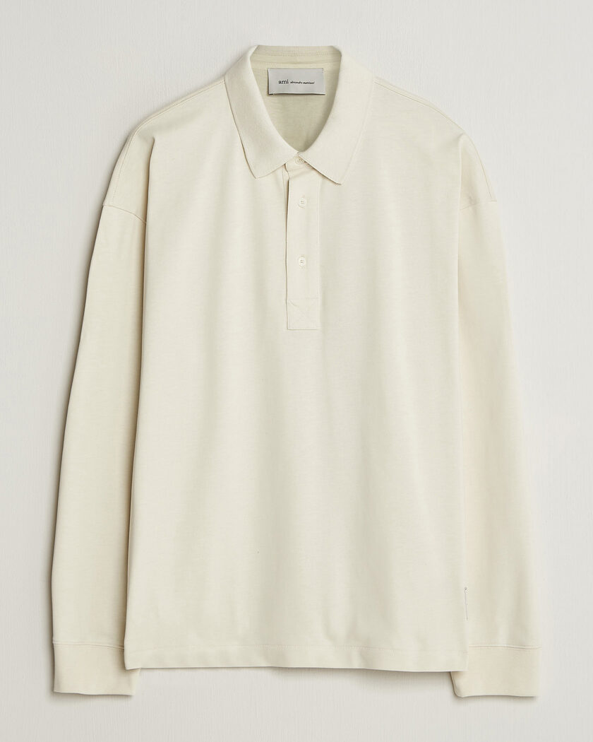 AMI Heritage Logo Rugger Ivory – Beige