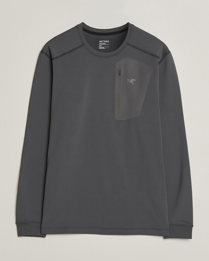 Arc'teryx Rho LT Baselayer Crew Neck Cloud – Grijs