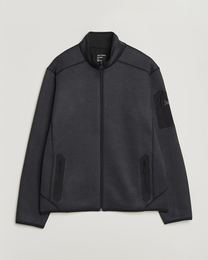 Arc'teryx Covert Full Zip Black Heather – Zwart