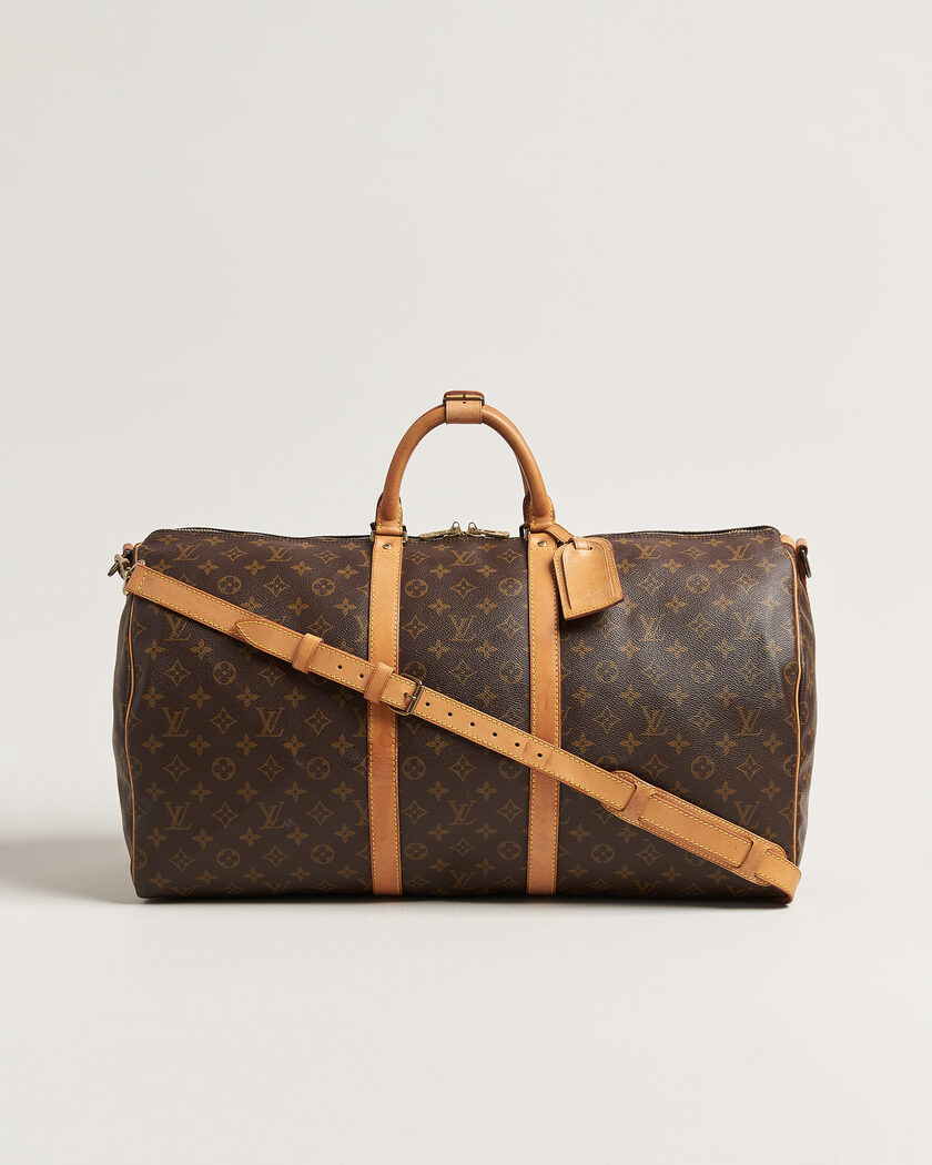 Louis Vuitton Pre-Owned Keepall Bandouliére 55 Monogram – Bruin
