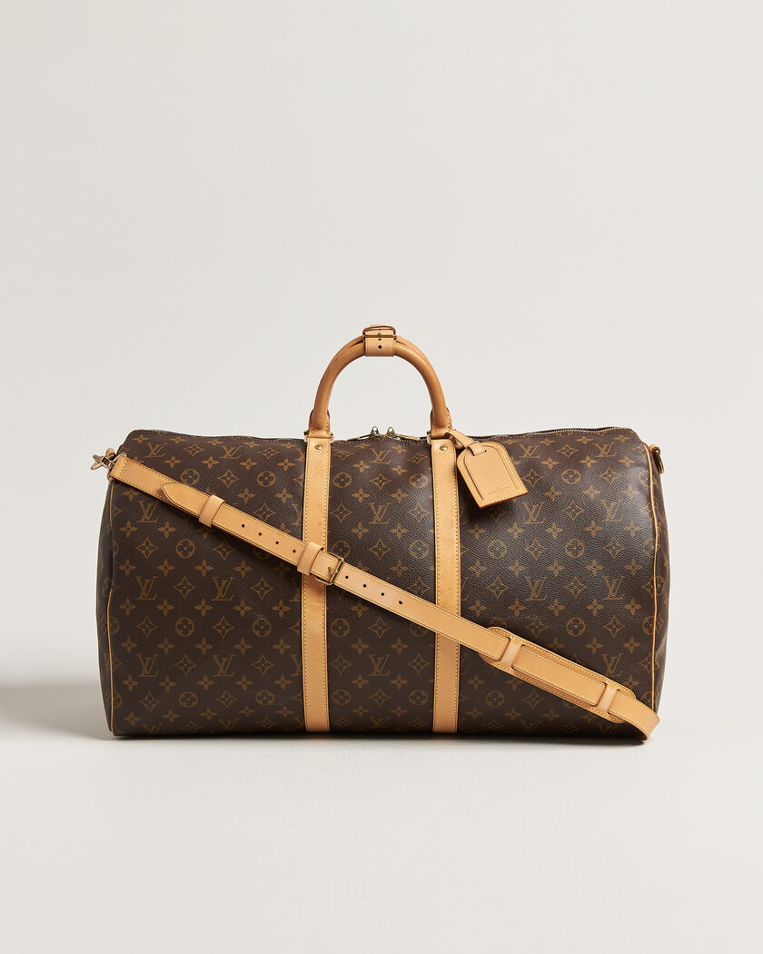 Louis Vuitton Pre-Owned Keepall Bandouliére 55 Monogram – Bruin