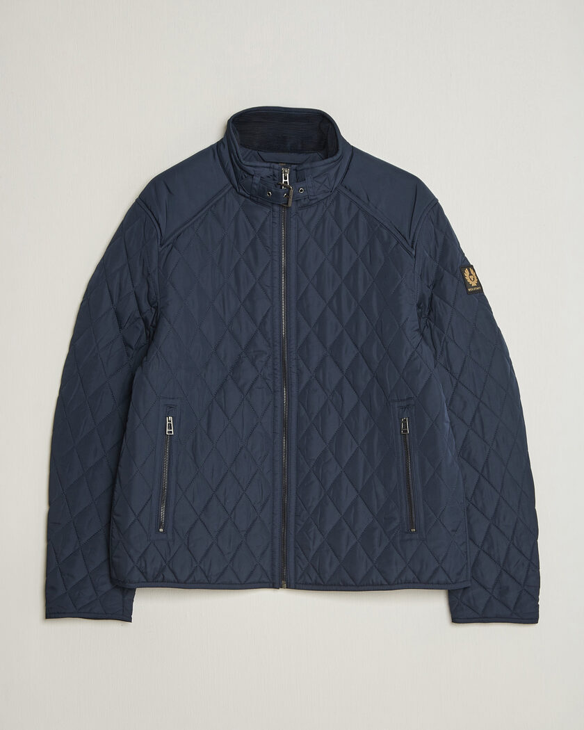 Belstaff Pembroke Quilted Jacket Dark Ink – Blauw