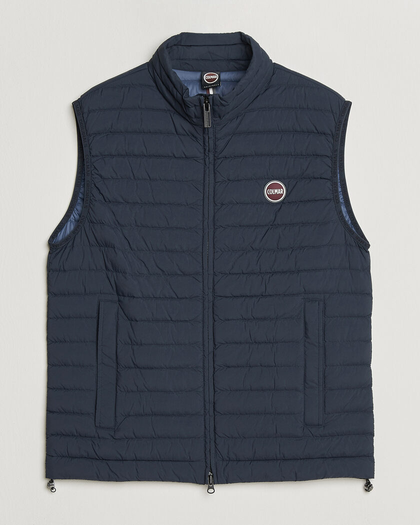 Colmar Lightweight Down Vest Navy – Blauw